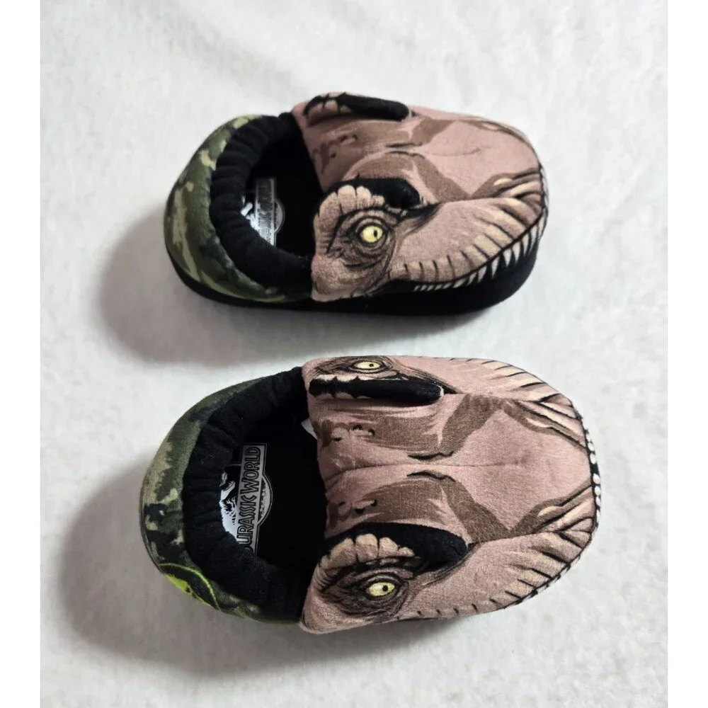 Jurassic World Dinosaur Slippers For Kids M(7/8)‎
